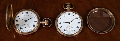 Lot 10 - A 1920's Coventry made lever half Hunter...