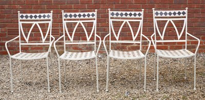 Lot 676 - A modern circular garden table with mosaic...