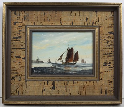 Lot 148 - Peter Leath (b.1935) 'Entrance to Lowestoft'...