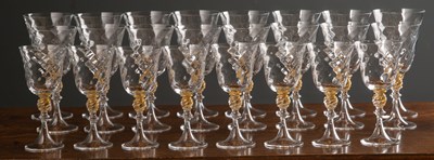 Lot 43 - A set of twenty four Carlo Morretti drinking...