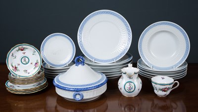 Lot 378 - A Royal Copenhagen part dinner service to...