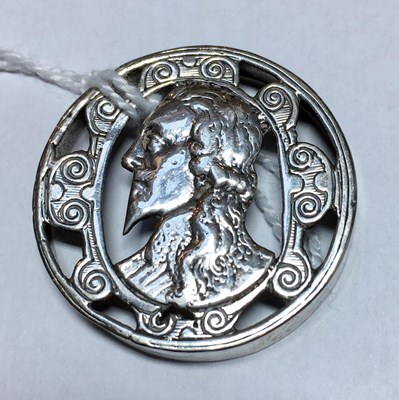 Lot 302 - A Charles I silver counter box, pierced and...